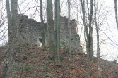 Załuż - ruiny zamku Sobień