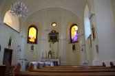 Wnętrze Kaplicy Opatrzności Bożej w Kończycach Wielkich