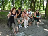 Chełm, chwila odpoczynku na Górze Chełmskiej