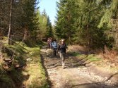 Rozdroże Izerskie - Rozdroże pod Świerkowcem; szlak niebieski