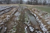 A tu piękne błotko na polnych drogach, dlatego w dniu dzisiejszym trzymaliśmy się bardziej asfaltów.